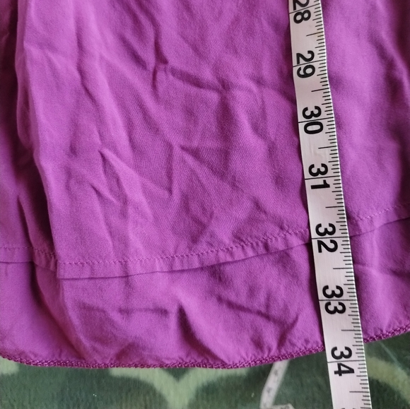 Embroidered purple dress by MLLP Max Studios - Picture 7 of 7